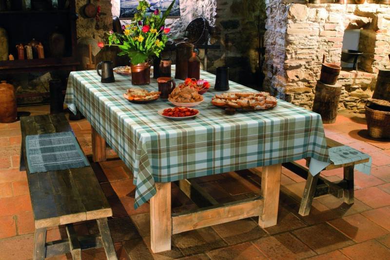 d-c-fix Tischdecke d-c-table® Tischdecke Manhattan Borneo 150 x 250, OEKO-TEX® Standard 100 Zertifikatsnummer von d-c-fix