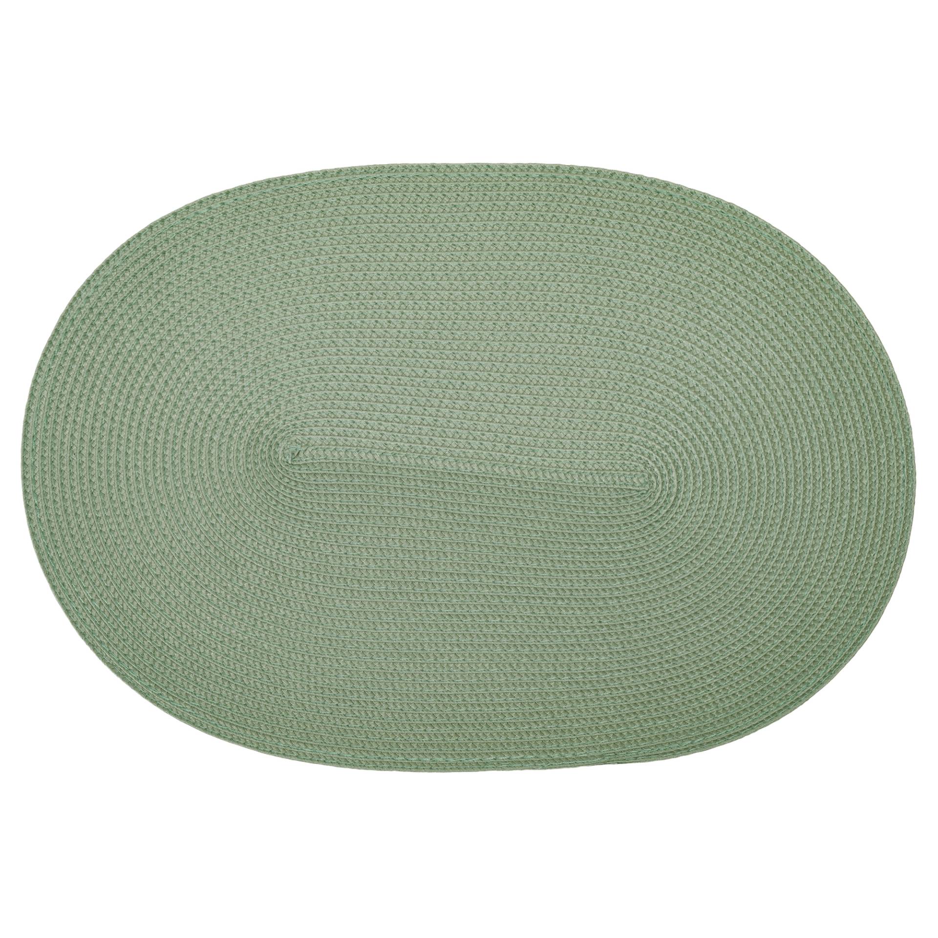 d-c-fix Tischset PVC-frei salbeigrün strukturiert oval 29 x 44 cm d-c-fix Tischset PVC-frei salbeigrün strukturiert oval 29 x 44 cm von d-c-fix
