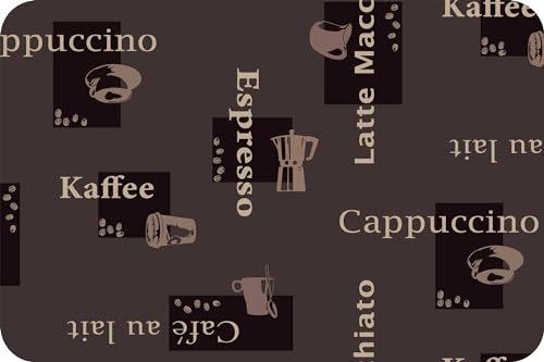 d-c-fix Tischset Rio Cappuccino - abwaschbare Unterlage für Küche & Esstisch - Platzset Platzdeckchen Teller Platzdecke Tisch-Untersetzer Set - 29 cm x 44 cm eckig d-c-fix Tischset Rio Cappuccino - abwaschbare Unterlage für Küche & Esstisch - Platzset Platzdeckchen Teller Platzdecke Tisch-Untersetzer Set - 29 cm x 44 cm eckig von d-c-fix