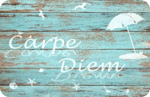 d-c-fix Tischset Rio Carpe Diem - abwaschbare Unterlage für Küche & Esstisch - Platzset Platzdeckchen Teller Platzdecke Tisch-Untersetzer Set - 29 cm x 44 cm eckig d-c-fix Tischset Rio Carpe Diem - abwaschbare Unterlage für Küche & Esstisch - Platzset Platzdeckchen Teller Platzdecke Tisch-Untersetzer Set - 29 cm x 44 cm eckig von d-c-fix