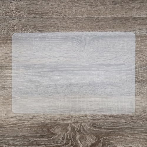 d-c-fix Tischset Rio Opalino transparent - abwaschbare Unterlage für Küche & Esstisch - Platzset Platzdeckchen Teller Platzdecke Tisch-Untersetzer Set - 29 cm x 44 cm eckig von d-c-fix