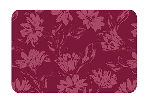 d-c-fix Tischset Rio Stella burgund - abwaschbare Unterlage für Küche & Esstisch - Platzset Platzdeckchen Teller Platzdecke Tisch-Untersetzer Set - 29 cm x 44 cm eckig von d-c-fix