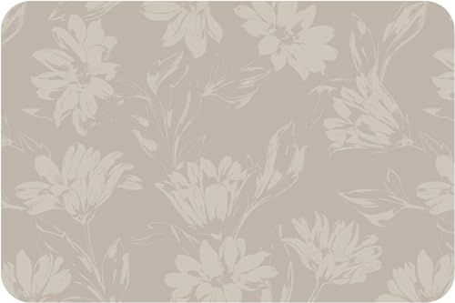d-c-fix Tischset Rio Stella greige - abwaschbare Unterlage für Küche & Esstisch - Platzset Platzdeckchen Teller Platzdecke Tisch-Untersetzer Set - 29 cm x 44 cm eckig von d-c-fix