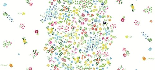 d-c-fix Wachstuchtischdecke Monte Carlo Liliana - abwaschbar wasserdicht - In- & Outdoor - PVC Vinyl Wachstuch Plastik-Tischdecke Wachstischdecke Tischtuch - 140 cm x 180 cm eckig von d-c-fix