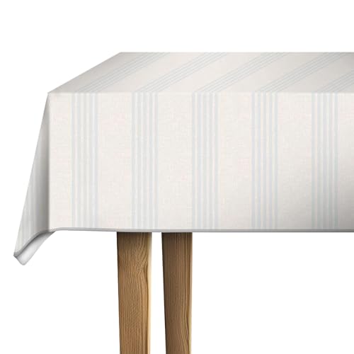 d-c-fix Wachstuchtischdecke PVC-free Jolina - abwaschbar wasserdicht - In- & Outdoor - Wachstuch Plastik-Tischdecke Wachstischdecke Tischtuch - 140 cm rund von d-c-fix