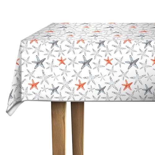 d-c-fix Wachstuchtischdecke PVC-free Sea Starlets - abwaschbar wasserdicht - In- & Outdoor - Wachstuch Plastik-Tischdecke Wachstischdecke Tischtuch - 140 cm rund d-c-fix Wachstuchtischdecke PVC-free Sea Starlets - abwaschbar wasserdicht - In- & Outdoor - Wachstuch Plastik-Tischdecke Wachstischdecke Tischtuch - 140 cm rund von d-c-fix