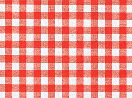 d-c-fix Manhattan Table Cover Tablecloth Table Linen Oilcloth Table Kitchen Dining Room Dirt-Repellent Coating Food-Safe Avanti Red/White 140 cm x 180 cm von d-c-fix