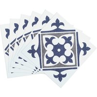 d-c-fix Wandfliese selbstklebend blau B/L: ca. 15,25x15,25 cm von d-c-fix