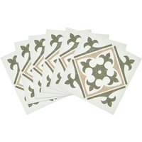 d-c-fix Wandfliese selbstklebend olive B/L: ca. 15,25x15,25 cm von d-c-fix
