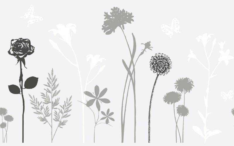 d-c-fix Wandfolie d-c-fix Folie Static Premium Blossom 45 cm x 1,5 m, Blumen von d-c-fix