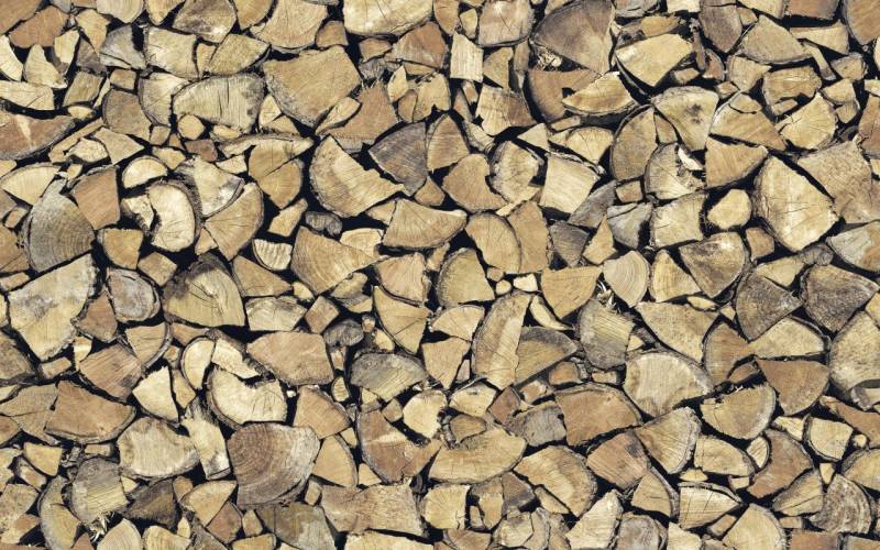 d-c-fix Wandfolie d-c-fix Selbstklebefolie Feuerholz 45 cm x 2 m, Natur von d-c-fix