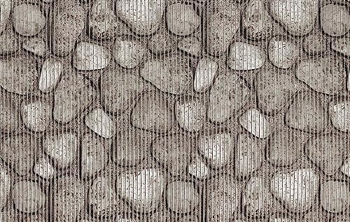 d-c-fix Weichschaummatte Comfort New Stones - Antirutschmatte rutschfest - auch für Außen geeignet - für Bad, Küche, Garten, Balkon - Badmatte waschbar Outdoor Matte Teppich 80 cm x 50 cm von d-c-fix