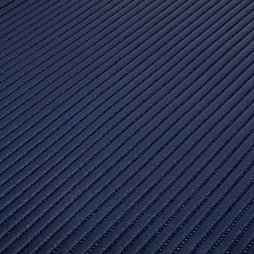 d-c-fix Weichschaummatte Comfort Uni Blue - Antirutschmatte rutschfest - auch für Außen geeignet - für Bad, Küche, Garten, Balkon - Badmatte waschbar Outdoor Matte Teppich 65 cm x 2 m von d-c-fix