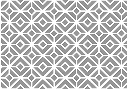 d-c-fix Wachstuchtischdecke PVC-free Karo Mondial - abwaschbar wasserdicht - In- & Outdoor - Wachstuch Plastik-Tischdecke Wachstischdecke Tischtuch - 140 cm x 180 cm eckig von d-c-fix