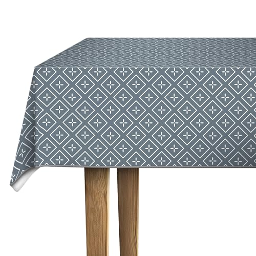 d-c-fix Wachstuchtischdecke PVC-free Mondina - abwaschbar wasserdicht - In- & Outdoor - Wachstuch Plastik-Tischdecke Wachstischdecke Tischtuch - 140 cm x 180 cm eckig von d-c-fix