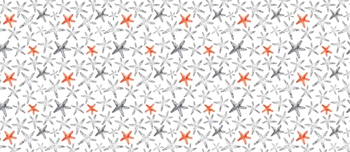 d-c-fix Wachstuchtischdecke PVC-free Sea Starlets - abwaschbar wasserdicht - In- & Outdoor - Wachstuch Plastik-Tischdecke Wachstischdecke Tischtuch - 110 cm x 140 cm eckig von d-c-fix