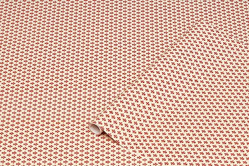 d-c-fix Möbel-Klebefolie Pitti Rot Lilie Muster 45 cm x 2 m - Möbelfolie selbstklebende Deko-Folie Schrank folieren Dekorfolie Motiv von d-c-fix