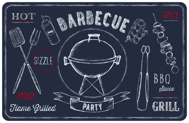 d-c-fix Tischdecke d-c-table® Tischset Rio Barbecue 44 x 29 cm von d-c-fix