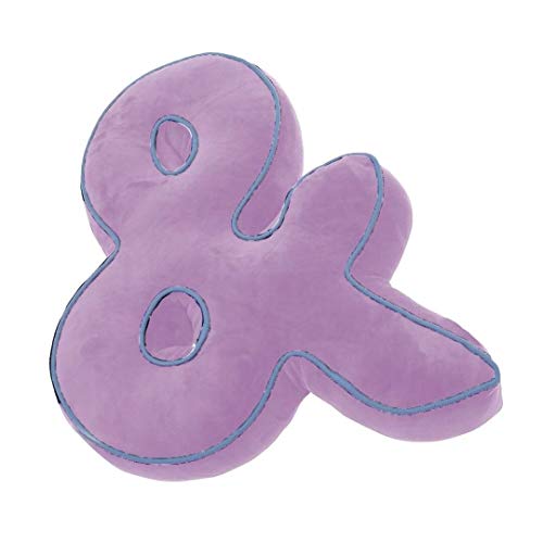 Dcasa Form Buchstaben & Referenz DC Kissen Heimtextilien Unisex Erwachsene Farbe 40 x 10 x 0 von Dcasa