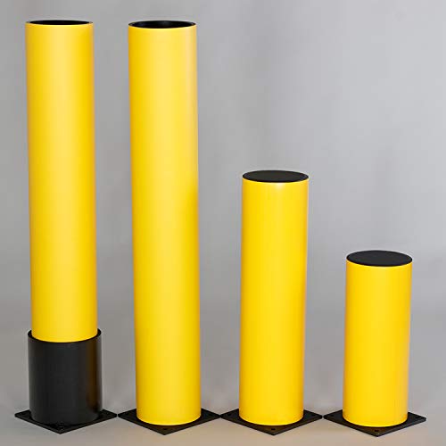 d-flexx DFBO50-20 Polyethylen Poller Bravo, Gelb/Schwarz, 760mm Höhe von Dancop
