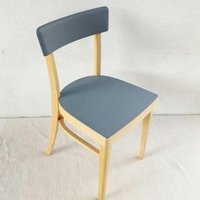 Bistro Bugholzstuhl Upcycled, Frankfurter Stuhl, Eleganter Retro Statement Baumann Hocker, Küchenstuhl von dECOrestART