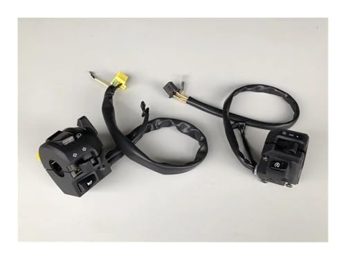 dEieHKw Motorradschalter Hupe Blinker Scheinwerfer Elektrostart Lenkerschalter for EN125-2F 3F 37400-26H80-000(Left and Right) von dEieHKw