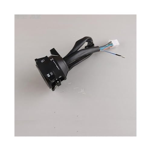 dEieHKw Motorradschalter Motorradhupenknopf Blinker Elektrischer Nebelscheinwerfer Licht Start Lenker Controller Schalter for 125 150 250 22mm(Left) von dEieHKw