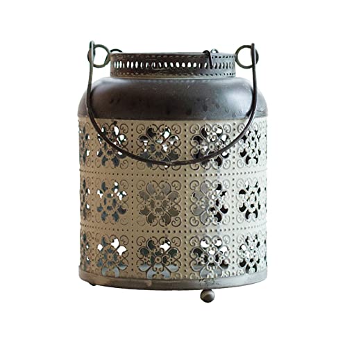 Kerzenhülsenhalter Eisen Hohl Kerzenhalter Korb Laterne Windlampe Vintage Handwerk Innendekoration von dP3sQ8mXjN