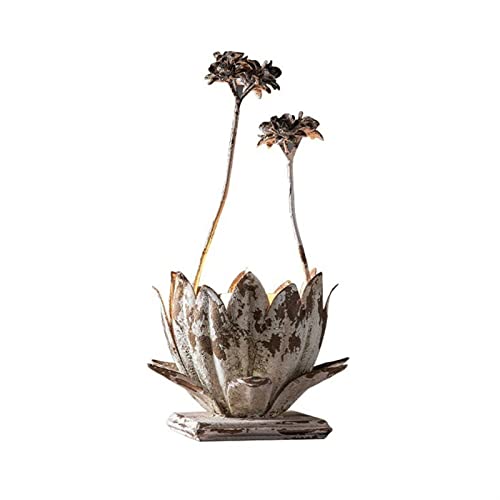 Kerzenhülsenhalter Europäischer Stil Retro Blume Kerzenhalter Eisen Tischplatte Dekorative Ornamente Hochzeit Dekoration Schießen Requisiten von dP3sQ8mXjN