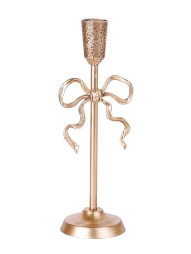 Kerzenhülsenhalter Leichte, luxuriöse goldene Kerzenständer-Ornamente, eleganter Kerzenhalter for Hochzeit, Kirche, Halloween, Esszimmer, Wohndekoration(Groß) von dP3sQ8mXjN