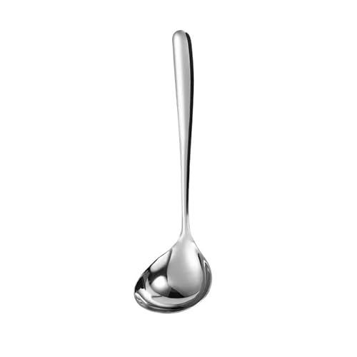 Suppenkelle Edelstahl-Verdickungslöffel, kreativer langer Griff, langlebiger Hotel-Hot-Pot-Löffel, Suppenkelle, wichtige Werkzeuge for die Küche zu Hause von dP3sQ8mXjN