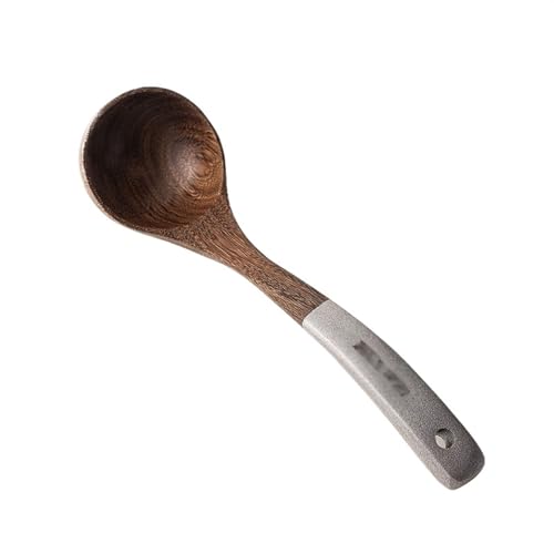 Suppenkelle Langer Küchenkoch-Suppenlöffel, Haushalts-Holzlöffel, langer Griff, Schöpflöffel, Löffel aus Holz, große Schöpfkelle for Kochen von dP3sQ8mXjN