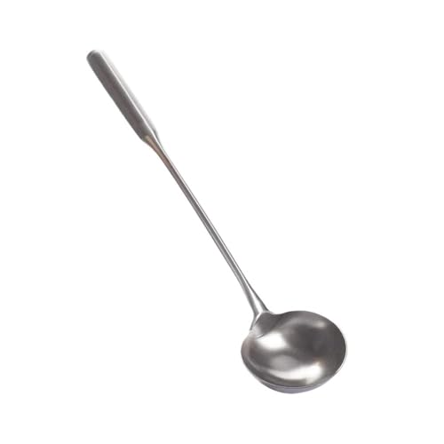 Suppenkelle Soup Ladle, Wok Spatula,the Longer Handle Shovel Spoon Rustproof, Heat Resistance, Integral Forming Durable Stainless von dP3sQ8mXjN
