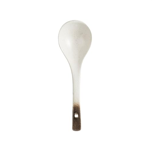 Suppenkelle Suppenkelle, Löffel, große Servier-Kochlöffel, Keramik-Eintopf-Soßenkelle for Knödel, Ramen, Müsli, Vorspeisen, Nudeln(2) von dP3sQ8mXjN