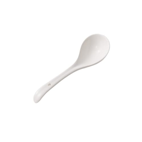 Suppenkelle Weißer Suppenkelle 23cm großer Servierkochlöffel Hochtemperaturbeständiger Multifunktionsschöpflöffel von dP3sQ8mXjN