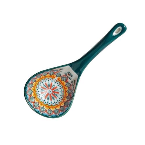 Suppenteller 21,5 cm Keramik große Haussuppe traditionelle Porzellan Soße- und Suppenschöpfel, weiß (Green) von dP3sQ8mXjN