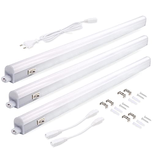 da LIGHT Led Unterbauleuchte Küche 8W 57,5cm 750lm 4000k Neutralweiß Unterbau Lichtleiste Küchenlampe Schrankbeleuchtung Superhell Weiß für Küche Schrank Erweiterbar durch Stecksystem (3 Stück) da LIGHT Led Unterbauleuchte Küche 8W 57,5cm 750lm 4000k Neutralweiß Unterbau Lichtleiste Küchenlampe Schrankbeleuchtung Superhell Weiß für Küche Schrank Erweiterbar durch Stecksystem (3 Stück) von da LIGHT