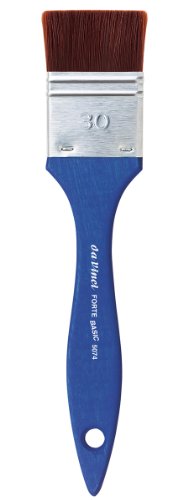 da Vinci 5074 Student Serie Forte Basic Pinsel, melierelastisch synthetisch mit blau mattem Griff, Größe 30 von da Vinci Brushes