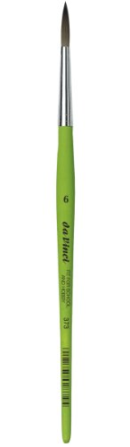 da Vinci Student Serie 373 Fit für Schule und Hobby Malerpinsel, rund, elastisch, synthetisch mit grünem mattem Griff, Größe 6 da Vinci Student Serie 373 Fit für Schule und Hobby Malerpinsel, rund, elastisch, synthetisch mit grünem mattem Griff, Größe 6 von da Vinci Brushes