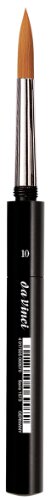 da Vinci Travel Series 1573 CosmoTop Spin Aquarellpinsel, rund, synthetisch, mit Schutzhülle, Griff, 10 Stück von da Vinci Brushes