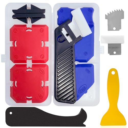 Silikonentferner Werkzeug 12er Set,Fugenentferner,Fugenkratzer zum Entfernen,Fugenglätter,Fugen Reparatur,Silikon Abzieher,Bad Silikonentferner Werkzeug 12er Set,Fugenentferner,Fugenkratzer zum Entfernen,Fugenglätter,Fugen Reparatur,Silikon Abzieher,Bad von dabinzhijia