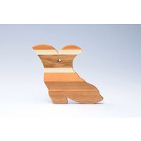 Geschenk Für Weihnachten - Spielzeug Holzspielzeug Holz-Geschenk Holz Silhouette Handgefertigt Christbaumkugel Ornament von dadakacraft