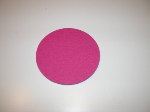 daff Filzuntersetzer Disc 10, Rosa von daff