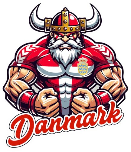 Dänemark Wikinger Aufkleber Muskelmotiv Autoaufkleber Wandsticker Laptop Sticker und Kinderzimmer Deko C-A6 Dänemark Wikinger Aufkleber Muskelmotiv Autoaufkleber Wandsticker Laptop Sticker und Kinderzimmer Deko C-A6 von daged