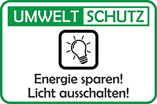 Energie Aufkleber Strom sparen Sticker - 4 x 8x5 cm- ES9 von daged