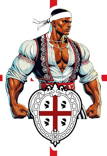 Sardinien Italien Aufkleber Muskelmotiv Autoaufkleber Wandsticker Laptop Sticker und Kinderzimmer Deko C-A6 von daged