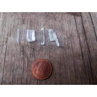 Hübscher Rohedelstein Aquamarin 5 Stück Kristall Lot//Aquamarin//Roh Aquamarin//1.8 Gramm Kombiniert//12 Mm-20Mm//Kristalle Hübscher Rohedelstein Aquamarin 5 Stück Kristall Lot//Aquamarin//Roh Aquamarin//1.8 Gramm Kombiniert//12 Mm-20Mm//Kristalle von daggerandcloak