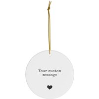 Benutzerdefinierte Nachricht Ornament | Personalisiertes Geschenk Hochzeitsgeschenk Mutter Der Braut Des Bräutigams Keramik Ornamente Benutzerdefinierte Nachricht Ornament | Personalisiertes Geschenk Hochzeitsgeschenk Mutter Der Braut Des Bräutigams Keramik Ornamente von dailyblotsco