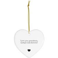 Enkel Love You Keramik Ornament Weihnachtsgeschenk Geburtstagsgeschenk Von Großeltern Oma von dailyblotsco