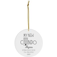 Meine Neue Wohnung Ornament | Neue Start Einweihungsparty Geschenk Weihnachtsgeschenk Keramik Ornamente von dailyblotsco
